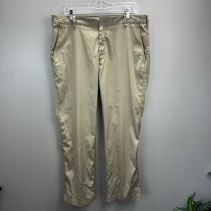 Men's Nike Dri Fit Golf Pants Straight Fit 34x34 Zipper Fly
